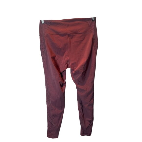 Lululemon Wunder Under High-Rise Tight 28” Flocked Mesh Plumful – Size 12 - Picture 9 of 9